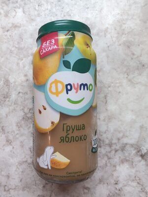 Пюре из груш и яблок