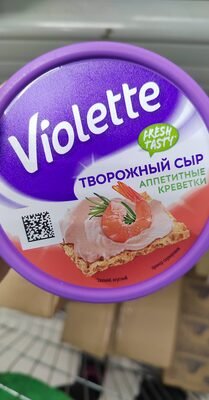 Виолетт сыр творожный с креветкой