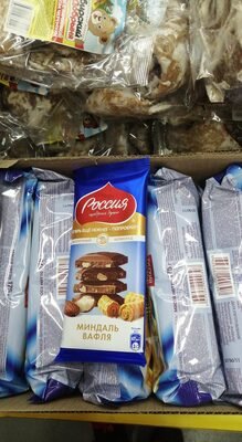 Россия миндаль вафля шоколад смотка