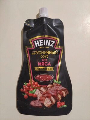 Брусничный соус для мяса