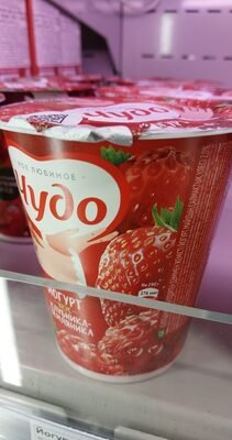 Йогурт со вкусом клубника-земляника