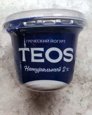 Греческий йогурт Натуральный 2%